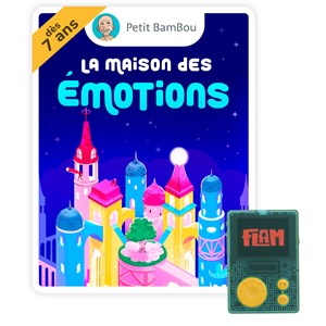 Lunii - coffret la maison des émotions - livre audio interactif dés 7 ans à