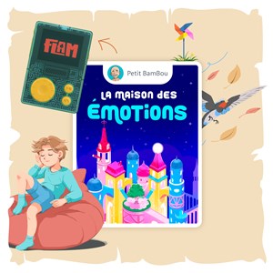 Lunii - coffret la maison des émotions - livre audio interactif dés 7 ans à