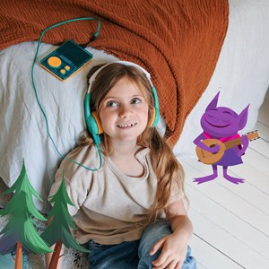 Lunii - coffret hôtel fantastique - livre audio interactif dés 7 ans à