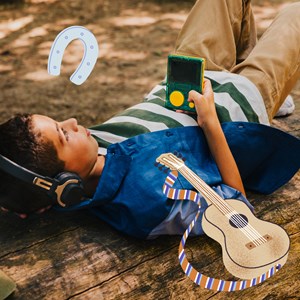Lunii - coffret le ranch des étoiles - livre audio interactif dés 7 ans à