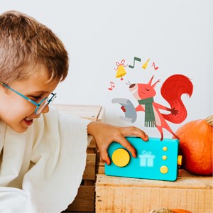 Lunii - coffret la clairiére des fées - livre audio interactif dés 7 ans à