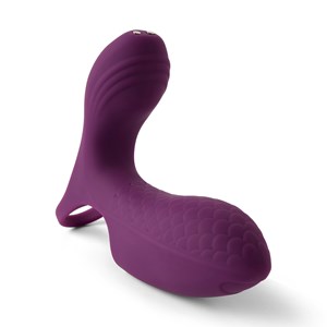 Stimulateur clitoridien et vibromasseur point g - 10 progammes - violet- sextoy