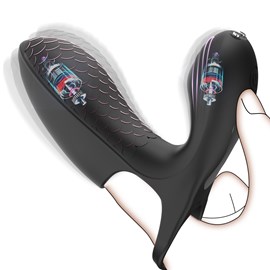 Stimulateur clitoridien et vibromasseur point g - 10 progammes - noir- sextoy