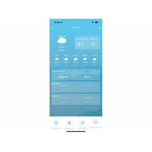 Station météo écran couleur connectée xl