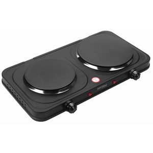 Double plaque de cuisson electrique 2600w 155+185mm