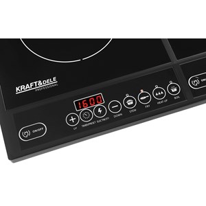 Double plaque de cuisson électrique à induction 2000w