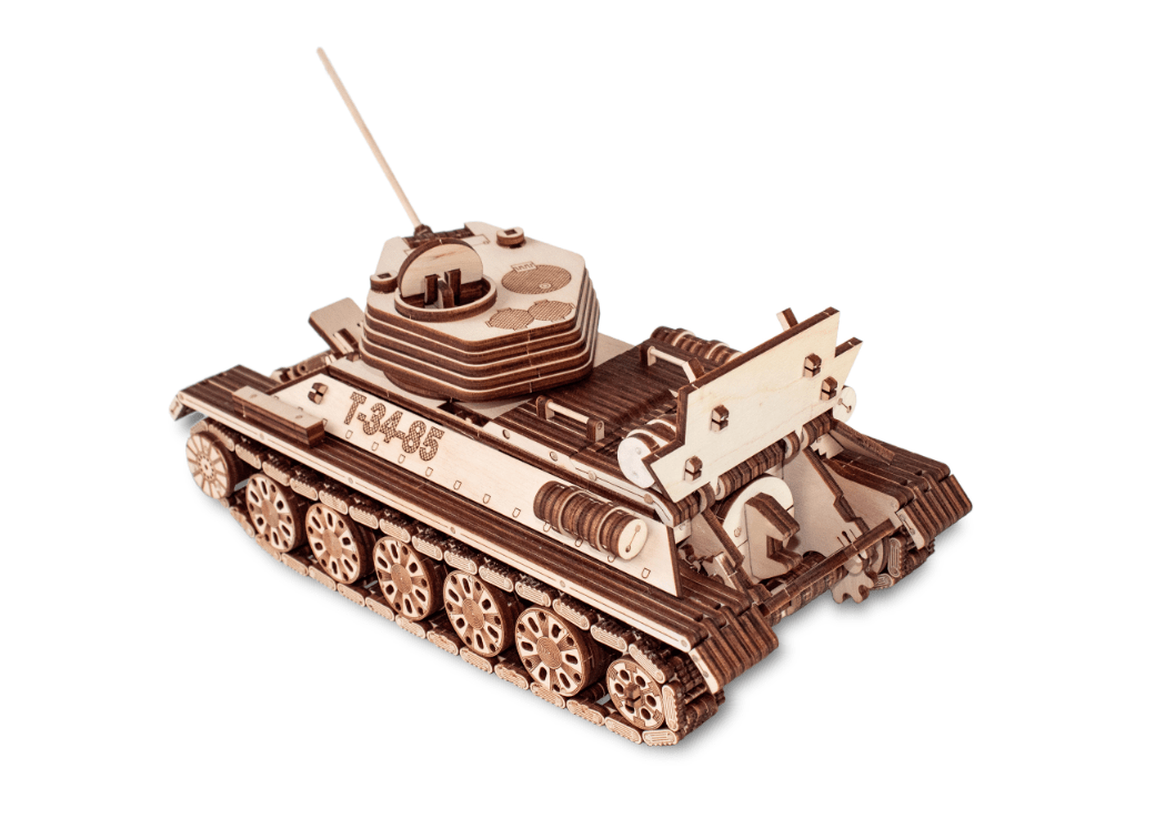Maquette de Tank en bois - AllinWood