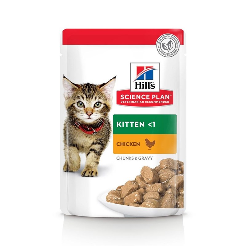 Patee chat science plan kitten mixte - hill's