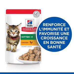 Patee chat science plan kitten mixte - hill's