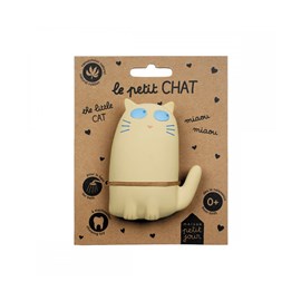 Jouet de bain en caoutchouc - petit chat