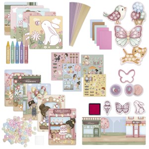 Boîte d'activités créatives xl rosa