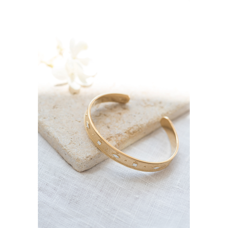 Bracelet adriana écru