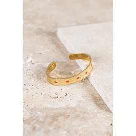 Bracelet adriana rouge tangerine