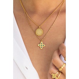 Me´daille adriana vert émeraude