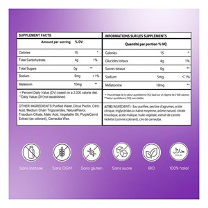 Gummies sommeil, répare l'insomnie