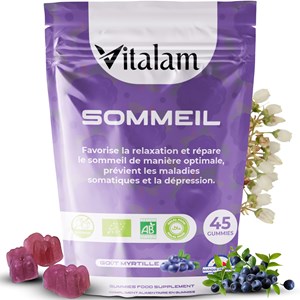 Gummies sommeil, répare l'insomnie en sachet de 45