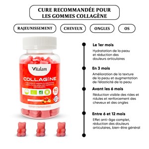 Gummies collagène marin pur sans sucre