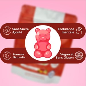 Gummies collagène marin pur sans sucre en sachet de 45