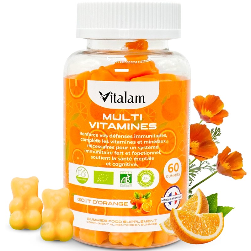 Gummies multivitamines pour adulte & enfant
