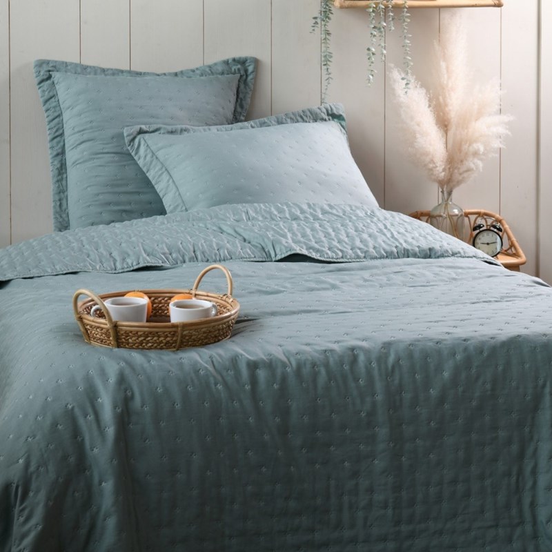 Couvre lit réversible 260x240 +2 taies