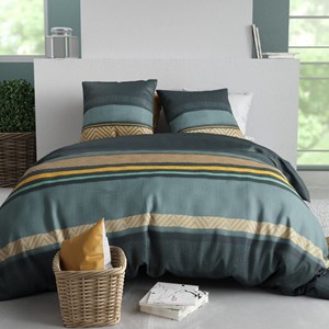 Housse de couette 260x240 + 2 taies