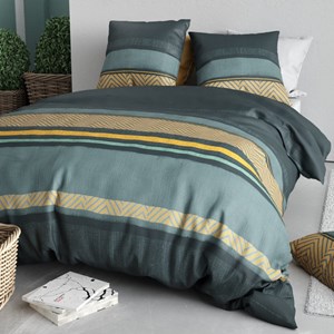 Housse de couette 260x240 + 2 taies