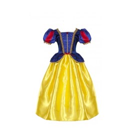 Robe blanche neige deluxe taille 5-6 ans