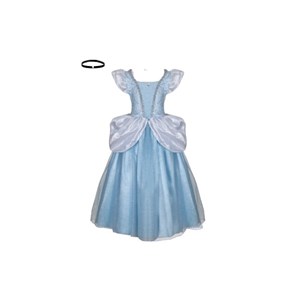 Robe cendrillon deluxe taille 5-6 ans