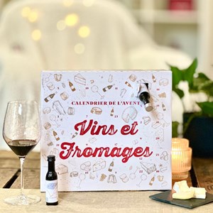 Calendrier de l'avent vins & fromages « le régal des épicuriens»