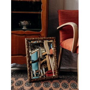 Igor, le miroir biseauté doré n°858