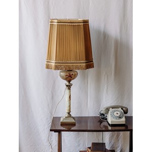Grande lampe à poser en onyx n°529