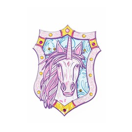 Bouclier de licorne enchantee