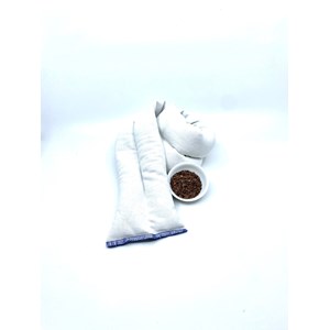 Bouillotte soin cervicale graine de lin emplâtre naturel chaud froid