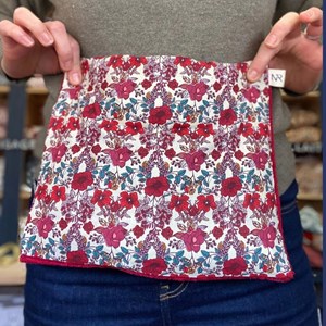 Bouillotte soin grandes zones graine de lin emplâtre naturel chaud froid