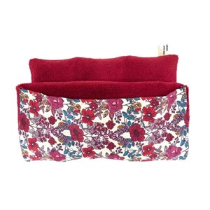 Bouillotte soin grandes zones graine de lin emplâtre naturel chaud froid