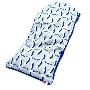 Bouillotte soin format nomade, graine de lin, pour le visage, la tête et yeux