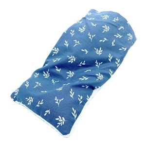 Bouillotte soin format nomade, graine de lin, pour le visage, la tête et yeux