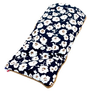 Bouillotte soin format nomade, graine de lin, pour le visage, la tête et yeux