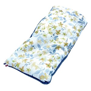 Bouillotte soin format nomade, graine de lin, pour le visage, la tête et yeux