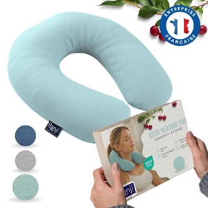 Tour de cou chauffant noyaux de cerise micro-onde - naturel, lavable