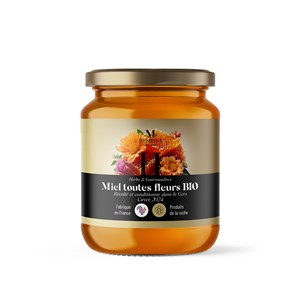 Miel toutes fleurs bio - origine france