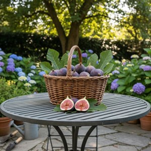 Godet - figuier pastillère (rouge de bordeaux), ficus carica