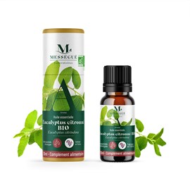 Huile essentielle eucalyptus citronné bio 10 ml