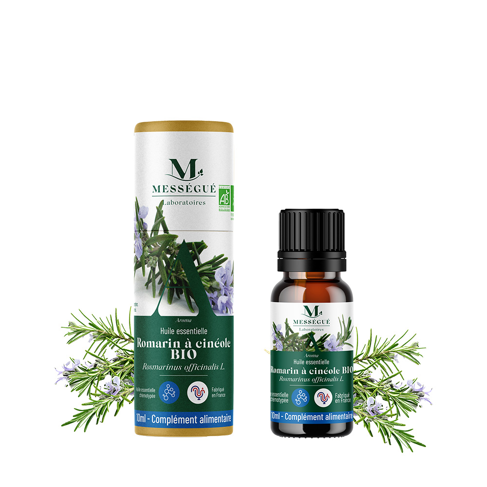 Huile Essentielle De Romarin à Cinéole 100% Pure - 10 Ml - Marque Sweet Garden - Fabriqué Au Maroc