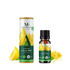 Huile essentielle citron bio 10 ml