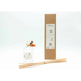 Diffuseur à bâtonnets 100ml rose ancienne