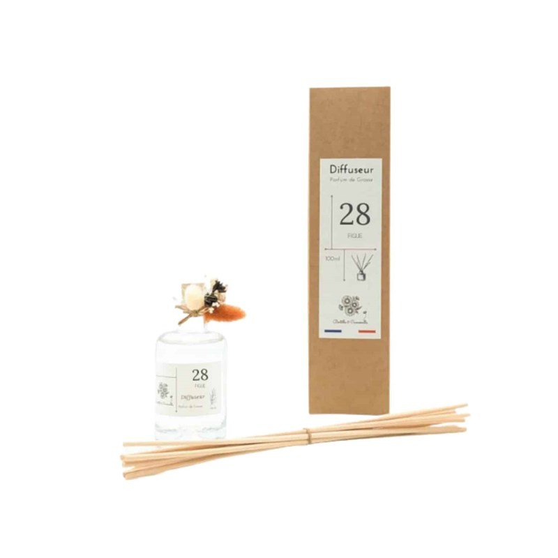 Diffuseur à bâtonnets 100ml figue