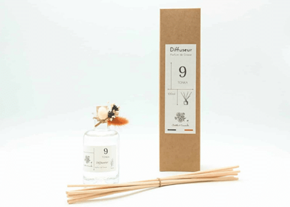 Diffuseur à bâtonnets 100ml tonka