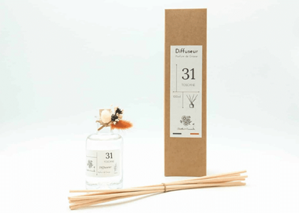 Diffuseur à bâtonnets 100ml toscane