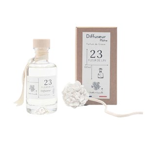 Diffuseur en plâtre 100ml fleur de lin